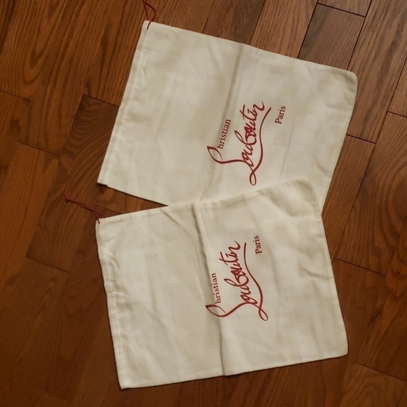CHRISTIAN louboutin set of 2 dust bags